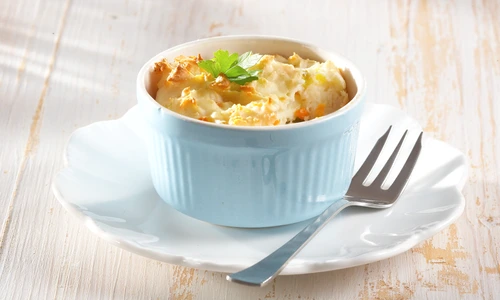 Budincă de ricotta cu legume jpeg