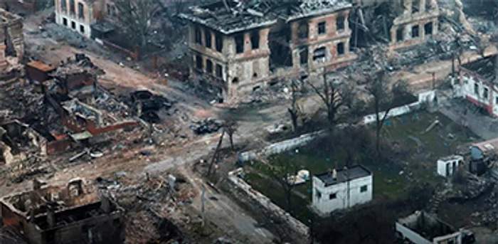 Scene apocaliptice pe străzile din Mariupol