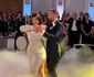 Monica și Valeriu Gheorghiță, la valsul mirilor foto: Instagram