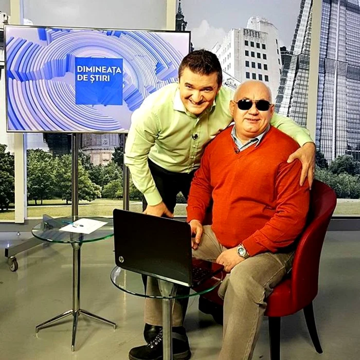 Vasile Tiucşan invitat la o emisiune TV FOTO Facebook Vasile Tiucşan