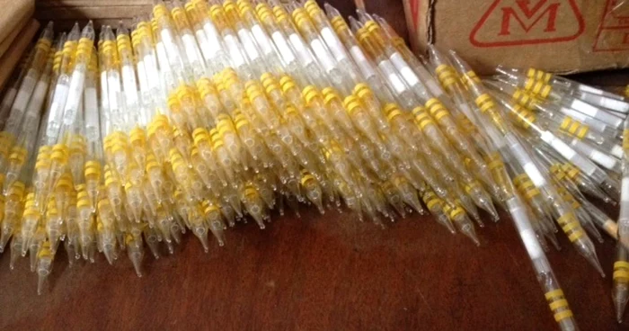 Toată cantitatea de venin a fost confiscată de poliţişti Foto: Politie.gov.md
