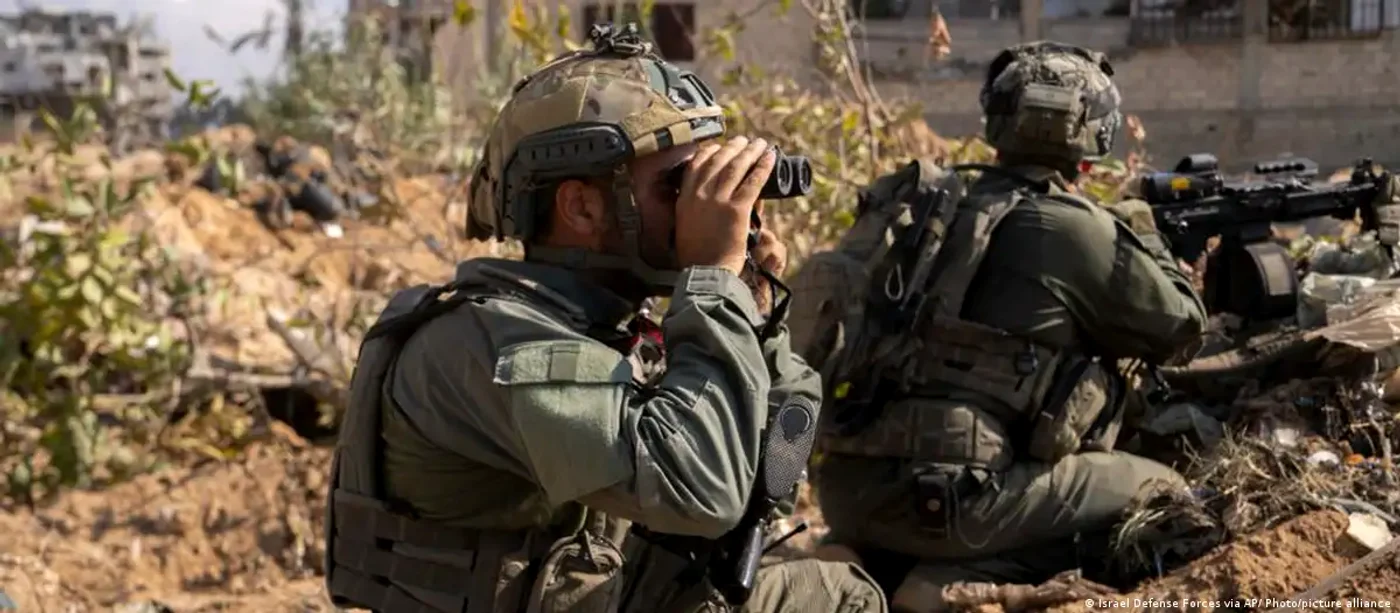 Soldaţi israelieni în Fâşia Gaza. Imagine furnizată de armata israeliană