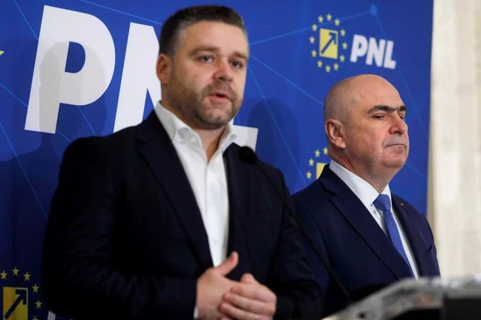 Ciprian Ciucu și Ilie Bolojan FOTO Inquam Photos / Mădălina Norocea