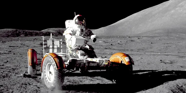 Echipajul Apollo 17 pe Lună Sursă foto NASA