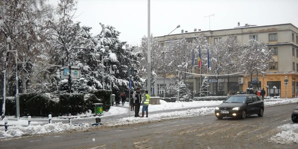Firma Brantner se aprovizionează cu o cantitate nouă de sare