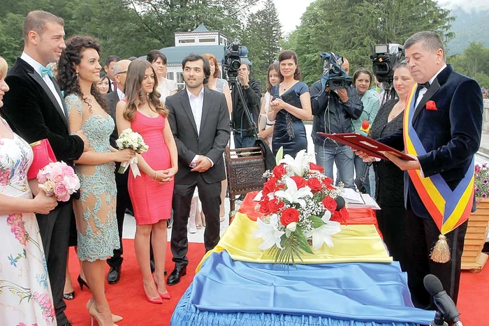 Lucian Bute şi  soţia lui, Elena,  au consfinţit o  relaţie de 8 ani (Fotografii: Adevărul)