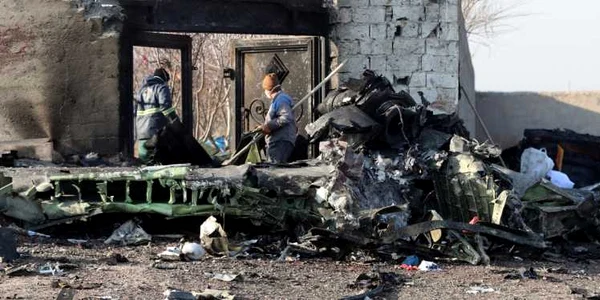 Accident avion Ucraina în Iran FOTO EPA-EFE / Ruhollah Vahdati