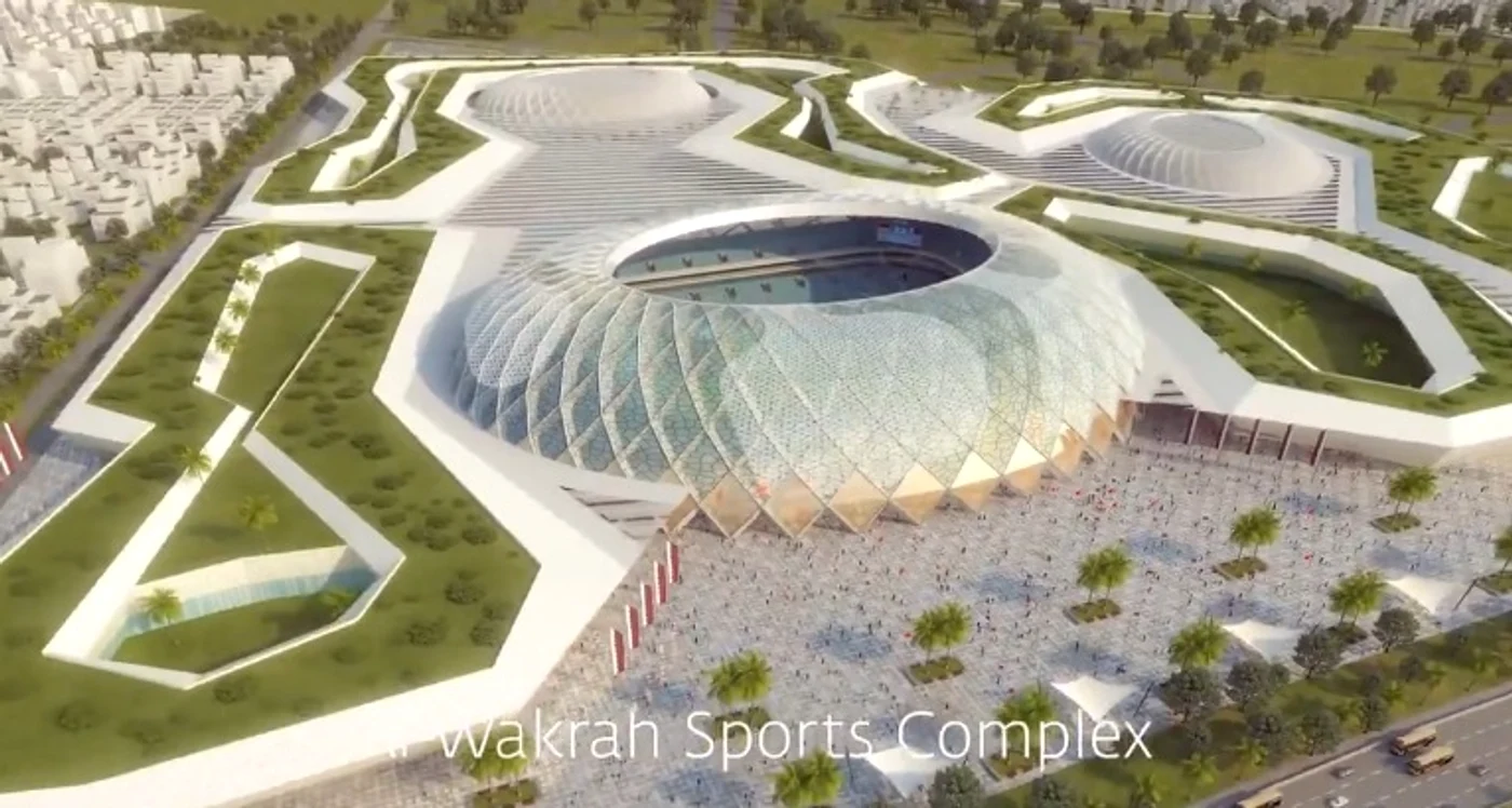 Al Wakrah Stadium va fi construit într-un complex care va semăna cu o oază deşertică