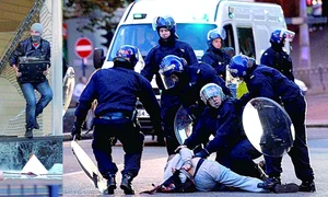 Au fost în Londra în timpul haosului jpeg