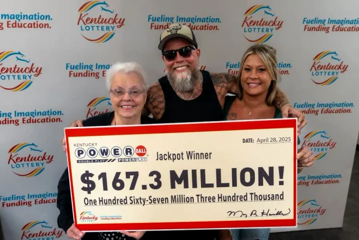 Bărbatul a fost arestat după ce a spart o locuință FOTO Kentucky Lottery