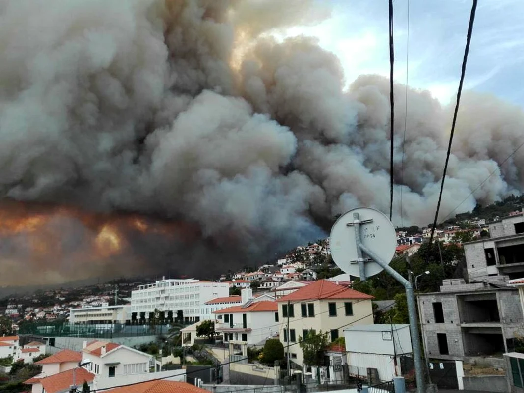 incendiu madeira foto facebook