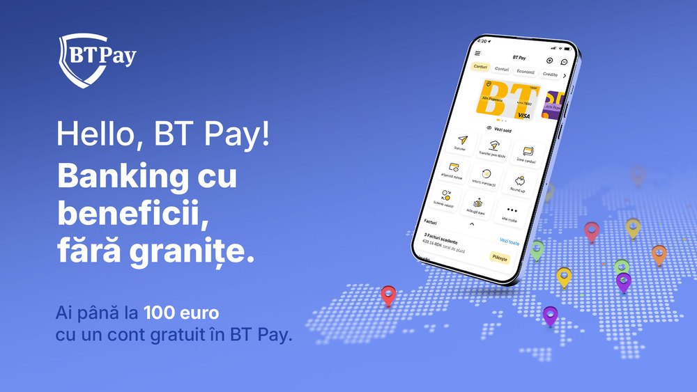 Hello, BT Pay! O soluție de banking digital pentru românii din diaspora