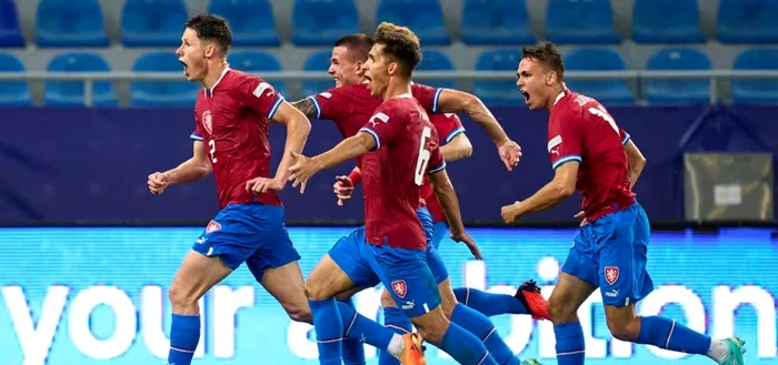 Cehii au câștigat în fața Germaniei. Foto: uefa.com