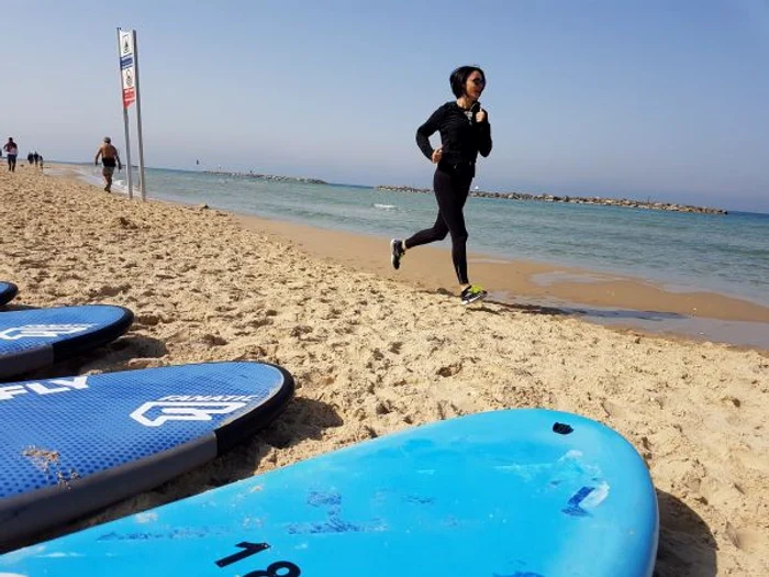 Andreea Marin face sport în mod regulat