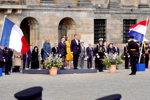 Brigitte și Emmanuel Macron, invitați în Olanda de către Regele Willem Alexander și Regina Maxima