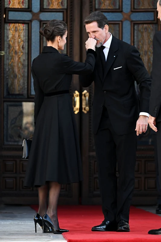 Letizia și Prințul Pavlos al Greciei