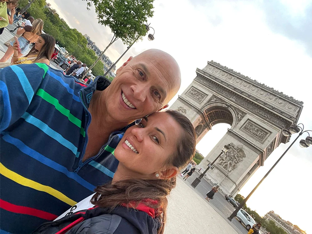 Mirela Popa şi soţul ei, Safwan Nached, au stat două săptămâni în Paris