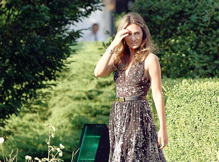 Maria Marinescu  a venit singură  la eveniment