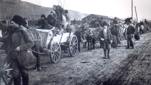 Refugiaţii munteni la Iaşi   Teribila iarnă a lui 1917 1918: nu mai era lemn nici măcar pentru sicrie  jpeg