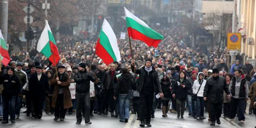 protest bulgaria adoptare euro foto X