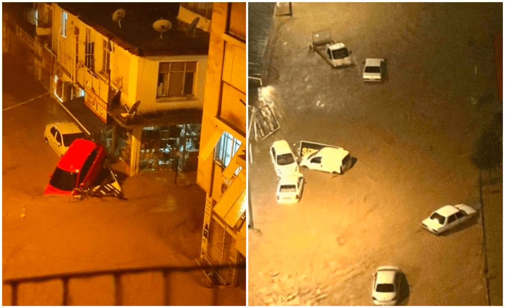 Dezastru în Turcia. Poduri distruse şi maşini luate de apă în urma inundațiilor VIDEO