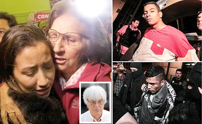 Aparecida Schunck şi fiica sa, Fabiana