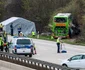 Un autocar FlixBus s-a răsturnat pe autostrada A9 în apropiere de Leipzig FOTO PROFIMEDIA