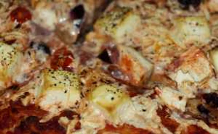 Pizza de post cu tofu. FOTO stutigargblog.blogspot.com