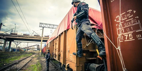 Gardarea trenurilor de marfa FOTO One Star Security