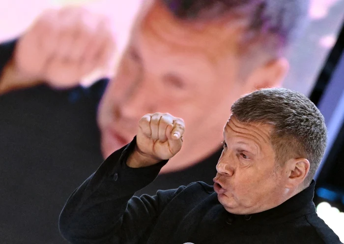 Propagandistul Kremlinului Vladimir Soloviov vrea un război mai rapid FOTO Profimedia