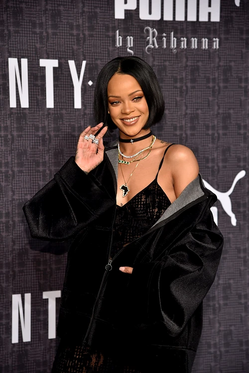 FENTY PUMA by Rihanna AW16 Collection Arrivals Fall 2016 New York Fashion Week jpeg