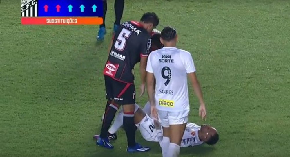 Neymar de porțelan. Brazilianul s-a accidentat la prima atingere de balon la Santos
