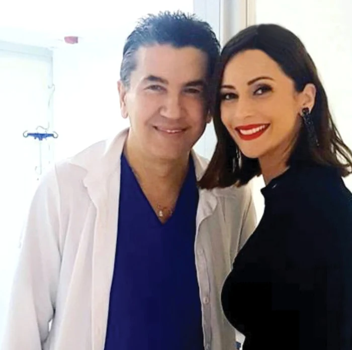 Andreea e măritată cu celebrul estetician Constantin Stan