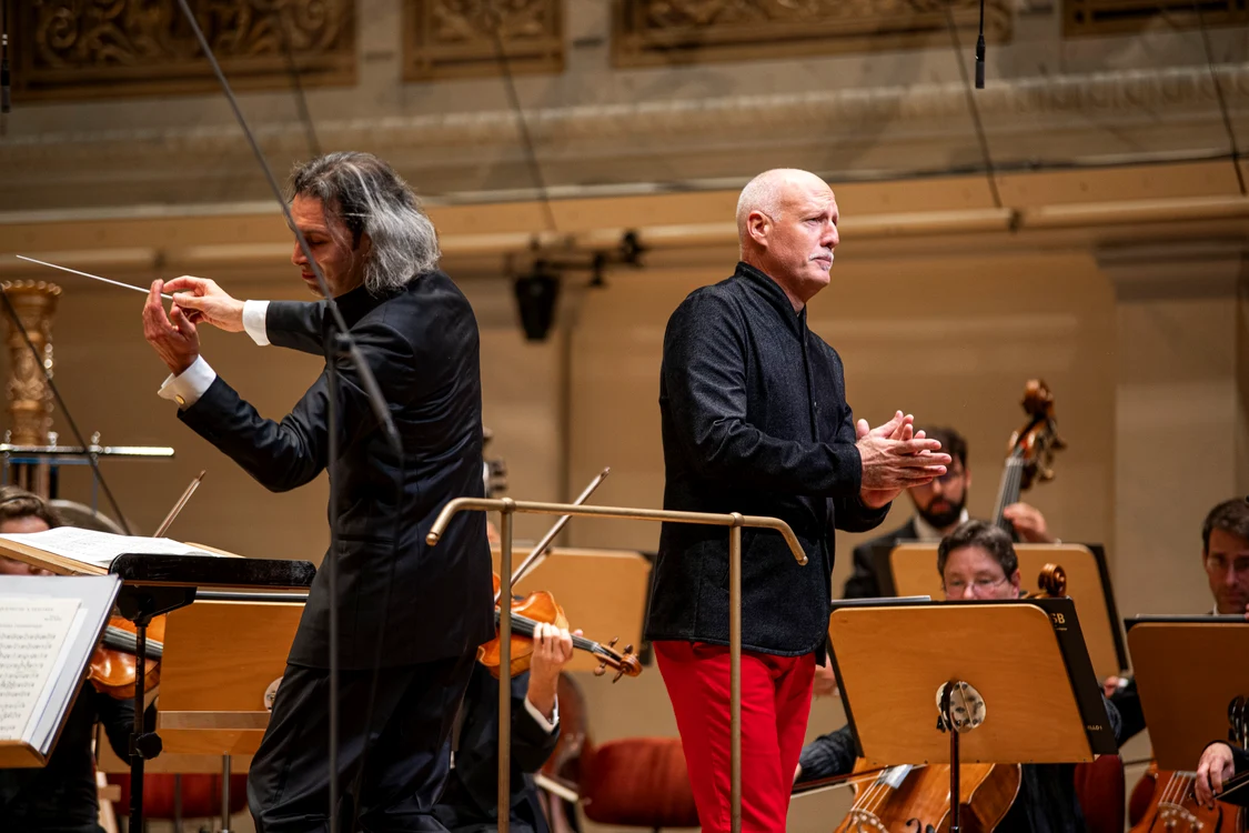 Vladimir Jurowski și Paul Gay. Foto Robert Niemeyer