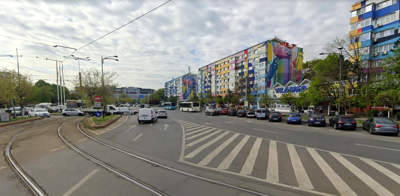 Lucrări la Piața Eroii Revoluției și Bd. Timișoara FOTO Facebook/PMB