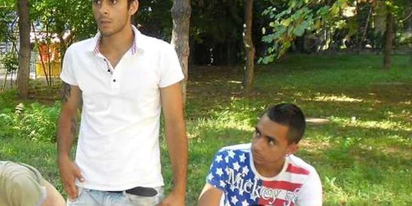 Fraţii Abid Haissam şi Abid Hamid. Foto