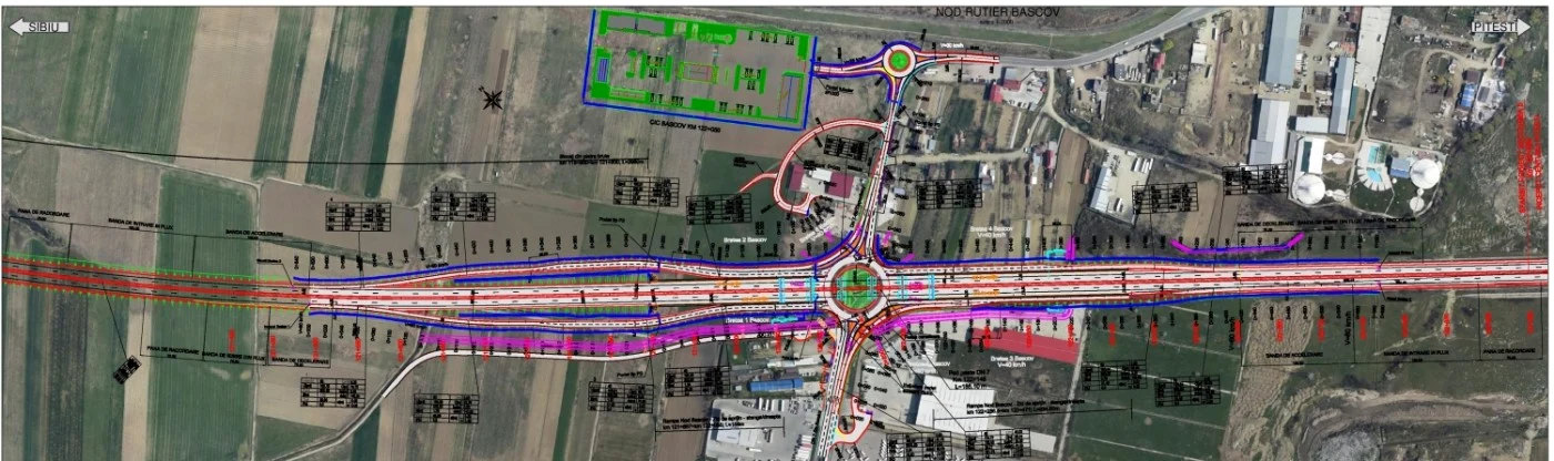 Autostrada Sibiu-Piteşti Foto: Facebook Asociaţia Pro Infrastructură