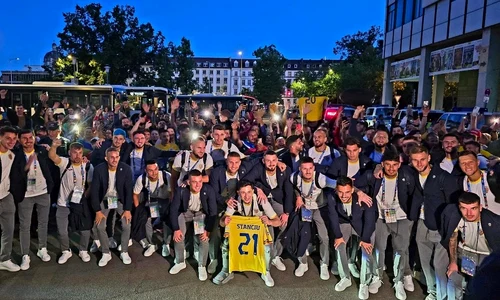 Nationala Romaniei, asteptat de fani la baza de la Warzburg, din Germania, la EURO 2024 jpg