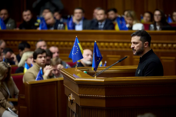 Zelenski şi-a prezentat planul de victorie în Parlament Foto: Volodimir Zelenski/Facebook