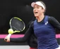 Meciul de tenis dintre Simona Halep şi Johanna Konta partida din cadrul Fed Cup desfăşurată la Constanţa FOTO Inquam Photos / George Călin