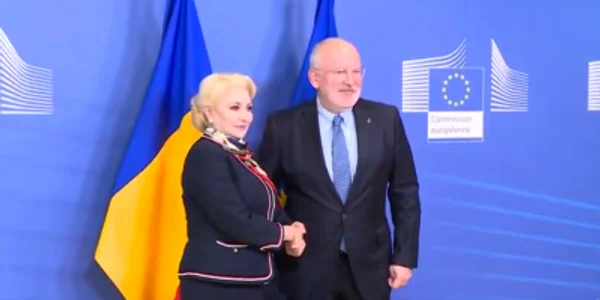 Intalnire intre dancila si timmermans foto captura