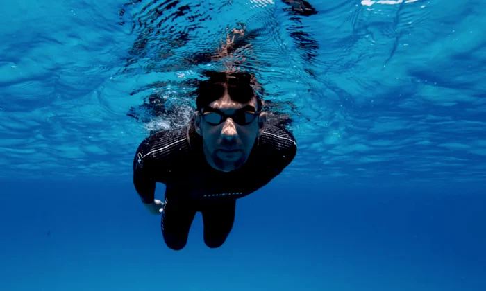 Michael Phelps intrecere cu marele rechin alb png