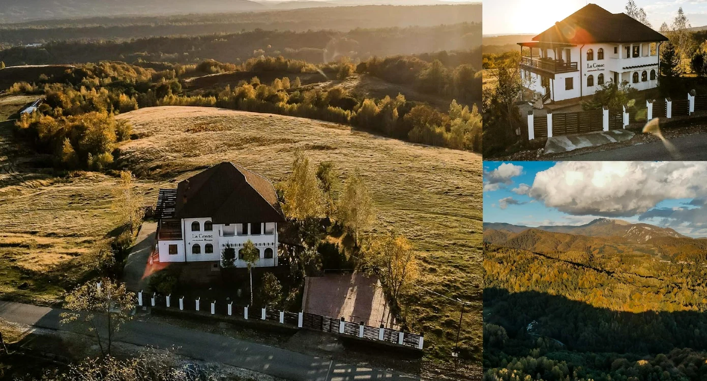 Conac spetaculos, scos la vânzare într-un colț de rai / Foto: Colaj Facebook