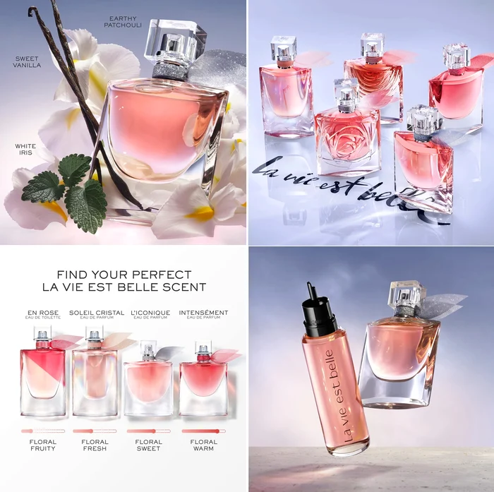 Lancome - La vie est belle: apă de parfum pentru femei Colaj Notino