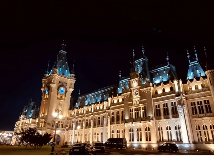 Palatul Culturii, noaptea   FOTO Alina Batcu