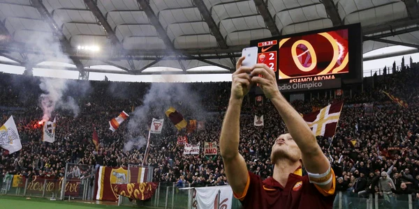 francesco totti selfie FOTO AP