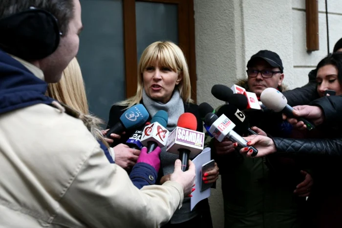 Elena Udrea, la ieşirea de la DNA FOTO Adevărul/Dorin Constanda