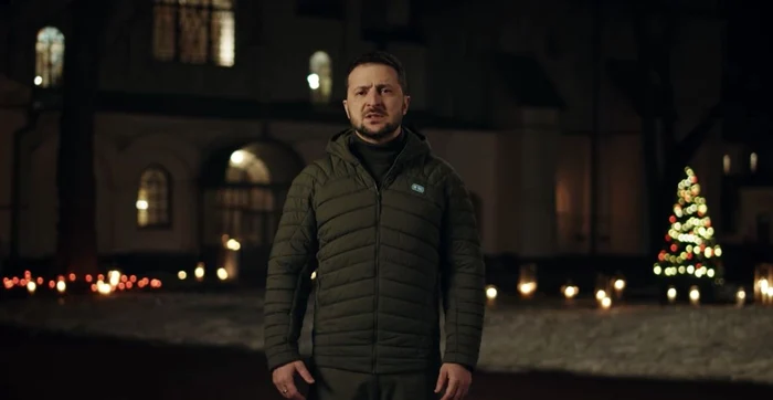 Mesajul liderului ucrainean de sărbători (foto: Profimedia)