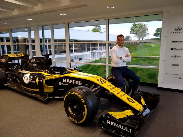 sergiu orzac inginer formula 1 renault foto arhiva personala