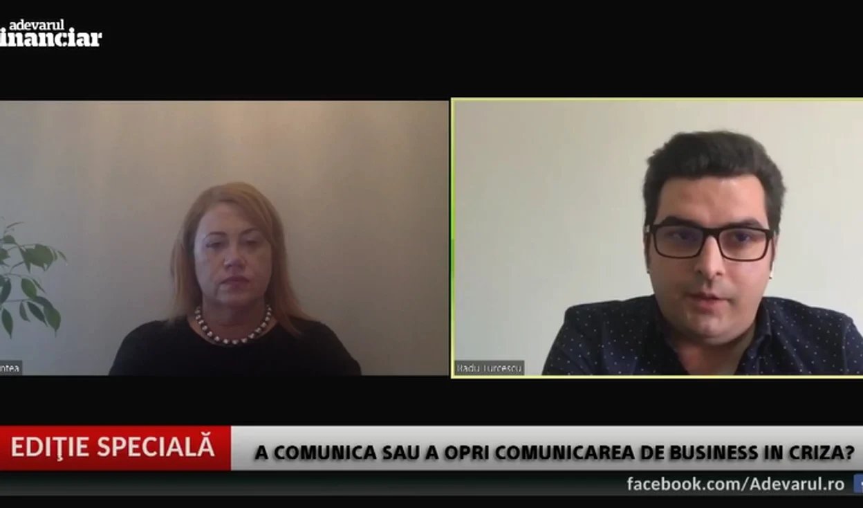 A comunica sau a opri comunicarea de business în criză?